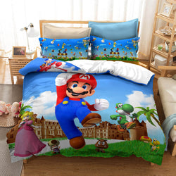 Game Super Mario Bedding Set Quilt Cover Without Filler (Online Order Only)
