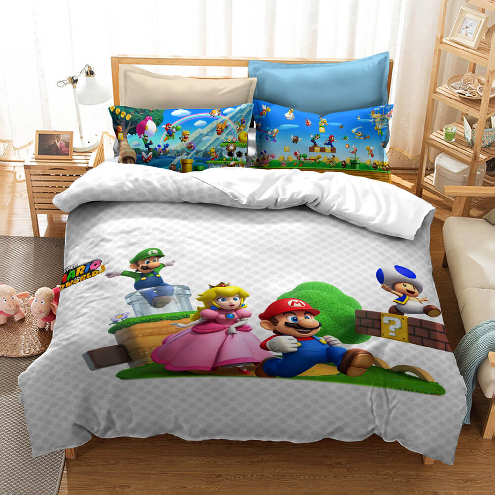 Game Super Mario Bedding Set Quilt Cover Without Filler (Online Order Only)