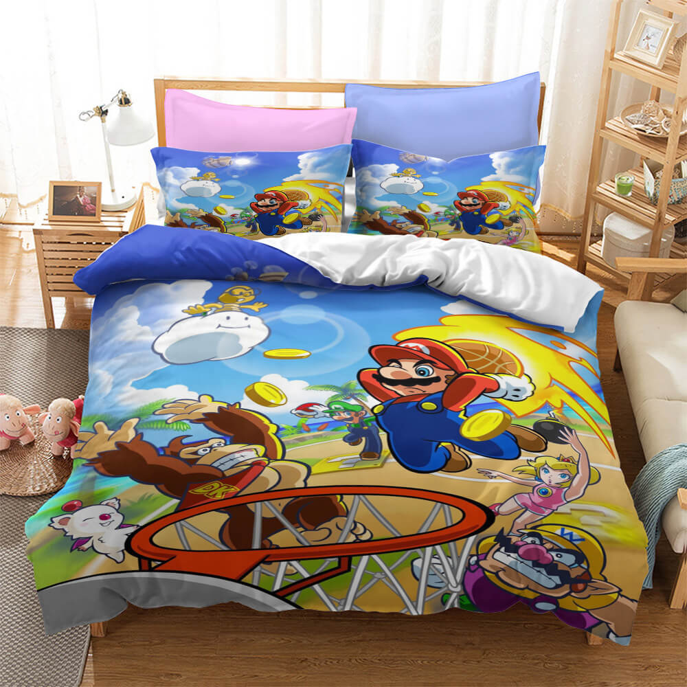 Game Super Mario Bedding Set Quilt Cover Without Filler (Online Order Only)
