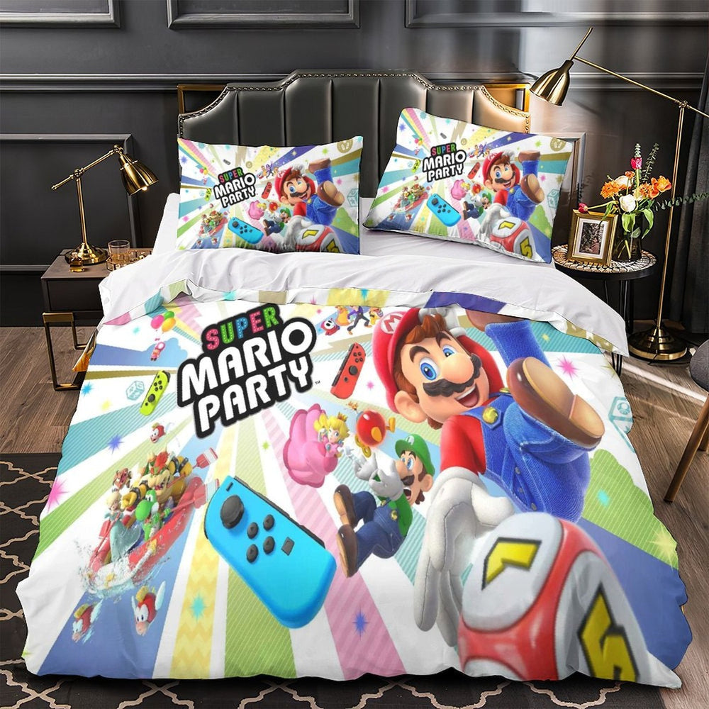 Game Super Mario Duvet Cover Kids Room Bedding Set Without Filler (ONLINE ORDER ONLY)