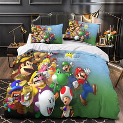 Game Super Mario Duvet Cover Kids Room Bedding Set Without Filler (ONLINE ORDER ONLY)