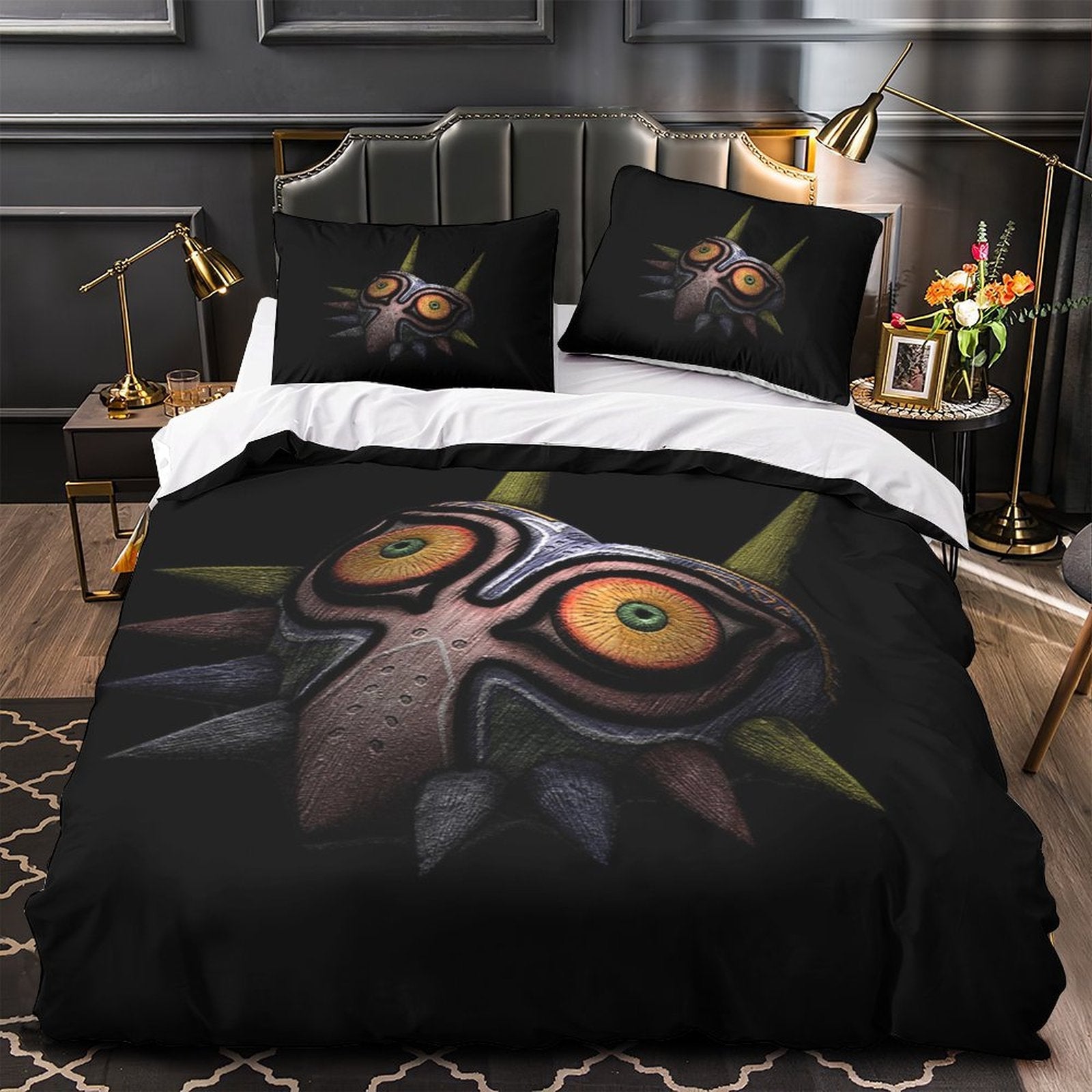 Game The Legend of Zelda Bedding Set Pattern Quilt Duvet Cover Without Filler (Online Order Only)