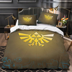 Game The Legend of Zelda Bedding Set Pattern Quilt Duvet Cover Without Filler (Online Order Only)
