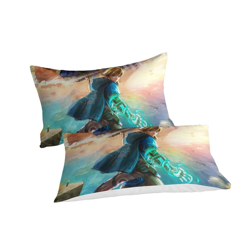 Game The Legend of Zelda Tears of the Kingdom Bedding Set Quilt Duvet Cover (Online Order Only)