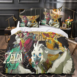 Game The Legend of Zelda Tears of the Kingdom Bedding Set Quilt Duvet Cover (Online Order Only)