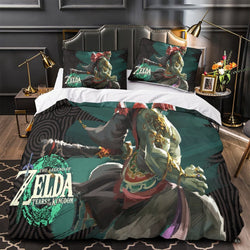 Game The Legend of Zelda Tears of the Kingdom Bedding Set Quilt Duvet Cover (Online Order Only)