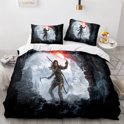 Game Tomb Raider Cosplay Bedding Sets Quilt Covers Without Filler (Online Order Only)