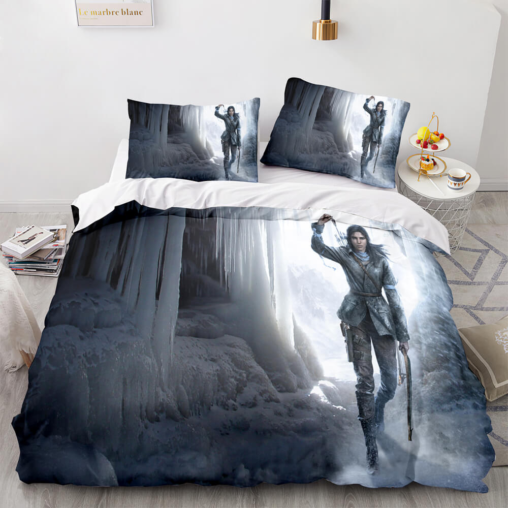 Game Tomb Raider Cosplay Bedding Sets Quilt Covers Without Filler (Online Order Only)