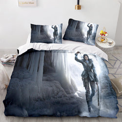 Game Tomb Raider Cosplay Bedding Sets Quilt Covers Without Filler (Online Order Only)