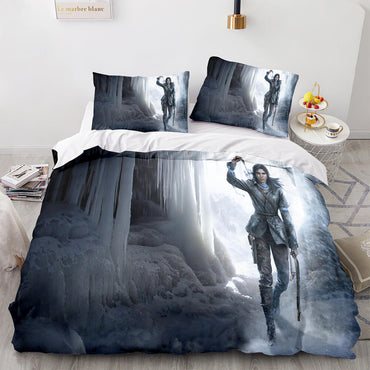 Game Tomb Raider Cosplay Bedding Sets Quilt Covers Without Filler (Online Order Only)