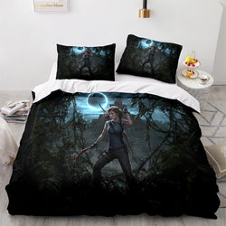 Game Tomb Raider Cosplay Bedding Sets Quilt Covers Without Filler (Online Order Only)