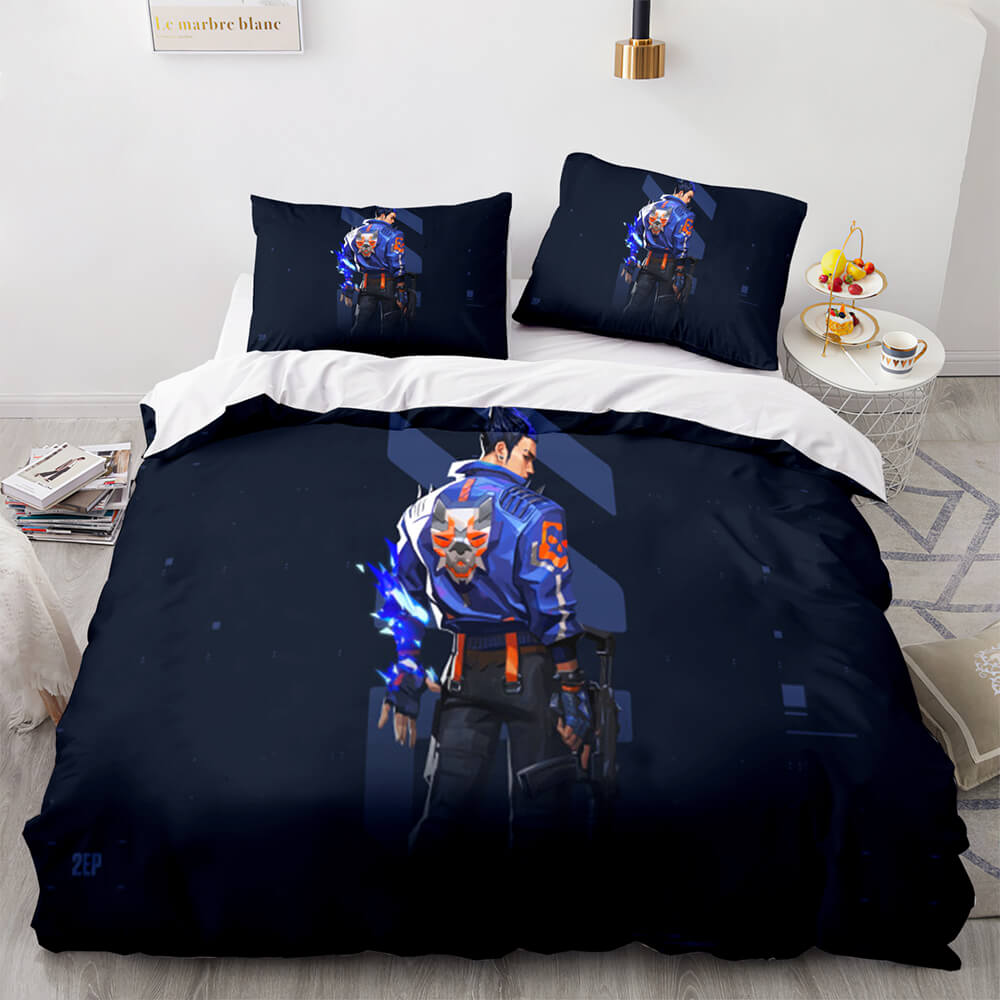 Game VALORANT Bedding Set Cosplay Quilt Cover Without Filler (Online Order Only)