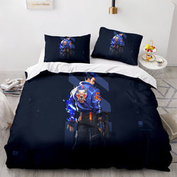 Game VALORANT Bedding Set Cosplay Quilt Cover Without Filler (Online Order Only)