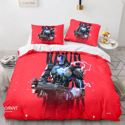 Game VALORANT Bedding Set Cosplay Quilt Cover Without Filler (Online Order Only)