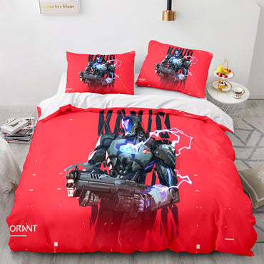 Game VALORANT Bedding Set Cosplay Quilt Cover Without Filler (Online Order Only)