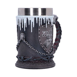 Game of Thrones House Stark "Winter is Coming" Tankard Mug (ONLINE ORDER ONLY)
