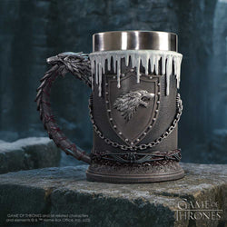 Game of Thrones House Stark "Winter is Coming" Tankard Mug (ONLINE ORDER ONLY)