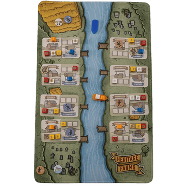 Galen's Games: Reversable Playmat - Verdant Arizona/Heritage Farms (ONLINE ORDER ONLY)