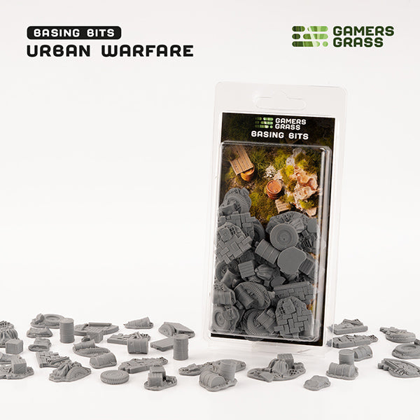 Gamers Grass Basing Bits: Urban Warfare (ONLINE ORDER ONLY)