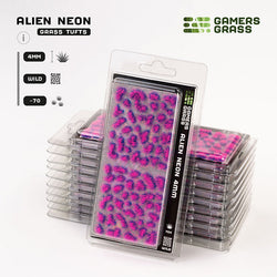 Gamers Grass Tufts: Alien Tufts- Neon 4mm- Wild (ONLINE ORDER ONLY)
