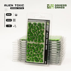 Gamers Grass Tufts: Alien Tufts- Toxic 6mm- Wild (ONLINE ORDER ONLY)
