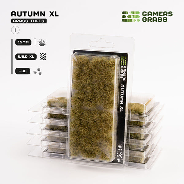 Gamers Grass Tufts: Autumn XL 12mm- Wild XL (ONLINE ORDER ONLY)
