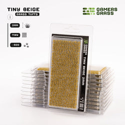 Gamers Grass Tufts: Beige- Tiny (ONLINE ORDER ONLY)