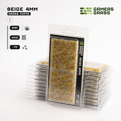 Gamers Grass Tufts: Beige 4mm- Wild (ONLINE ORDER ONLY)