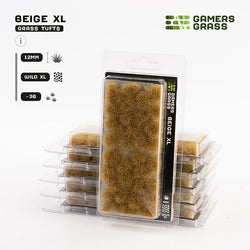 Gamers Grass Tufts: Beige XL 12mm- Wild XL (ONLINE ORDER ONLY)