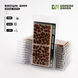 Gamers Grass Tufts: Brown 4mm- Wild (ONLINE ORDER ONLY)