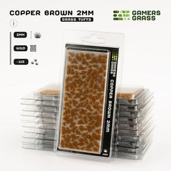 Gamers Grass Tufts: Copper Brown 2mm- Wild (ONLINE ORDER ONLY)