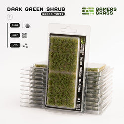 Gamers Grass Tufts: Dark Green Shrubs- Wild (ONLINE ORDER ONLY)