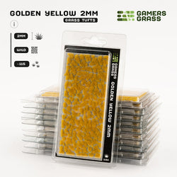 Gamers Grass Tufts: Golden Yellow 2mm- Wild (ONLINE ORDER ONLY)