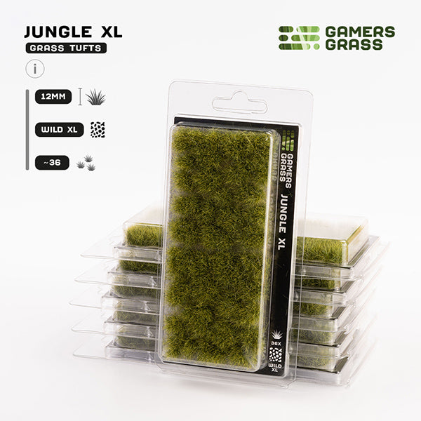 Gamers Grass Tufts: Jungle XL 12mm- Wild XL (ONLINE ORDER ONLY)