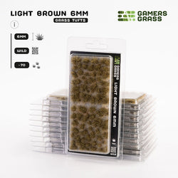 Gamers Grass Tufts: Light Brown 6mm- Wild (ONLINE ORDER ONLY)