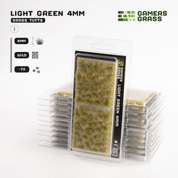 Gamers Grass Tufts: Light Green 4mm- Wild (ONLINE ORDER ONLY)
