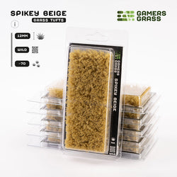 Gamers Grass Tufts: Spikey Beige 12mm- Wild (ONLINE ORDER ONLY)