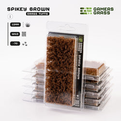 Gamers Grass Tufts: Spikey Brown 12mm- Wild (ONLINE ORDER ONLY)