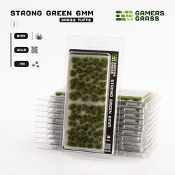 Gamers Grass Tufts: Strong Green 6mm - Wild (ONLINE ORDER ONLY)