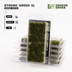Gamers Grass Tufts: Strong Green XL 12mm- Wild XL (ONLINE ORDER ONLY)