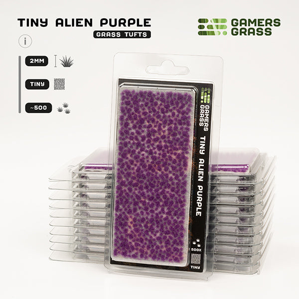 Gamers Grass Tufts: Tiny Alien Tufts- Purple 2mm (ONLINE ORDER ONLY)
