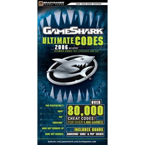 GameShark Ultimate Codes 2006 (Online Order Only)