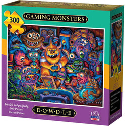 Gaming Monsters 300 Piece Jigsaw Puzzle Dowdle (ONLINE ORDER ONLY)