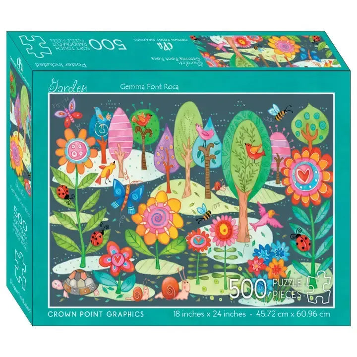 Garden 500 Piece Soft Touch Jigsaw Puzzle Crown Point (ONLINE ORDER ONLY)