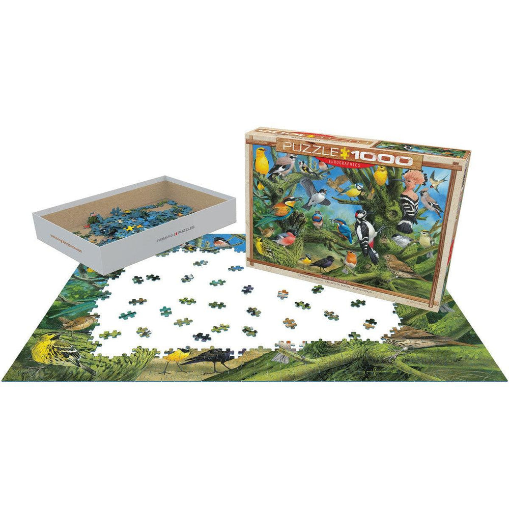 Garden Birds 1000 Piece Jigsaw Puzzle Eurographics (ONLINE ORDER ONLY)