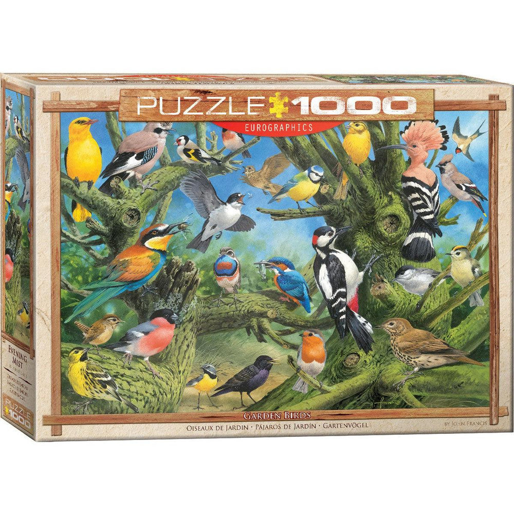 Garden Birds 1000 Piece Jigsaw Puzzle Eurographics (ONLINE ORDER ONLY)