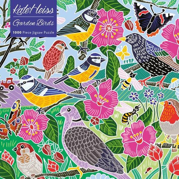 Garden Birds 1000 Piece Jigsaw Puzzle Flame Tree (ONLINE ORDER ONLY)