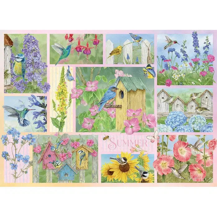 Garden Birds in Summer 500 Piece Jigsaw Puzzle Cobble Hill (ONLINE ORDER ONLY)
