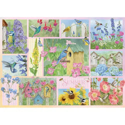Garden Birds in Summer 500 Piece Jigsaw Puzzle Cobble Hill (ONLINE ORDER ONLY)