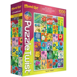 Garden Delights "Mixed Up" 1000 Piece Jigsaw Puzzle PuzzleFolk (ONLINE ORDER ONLY)